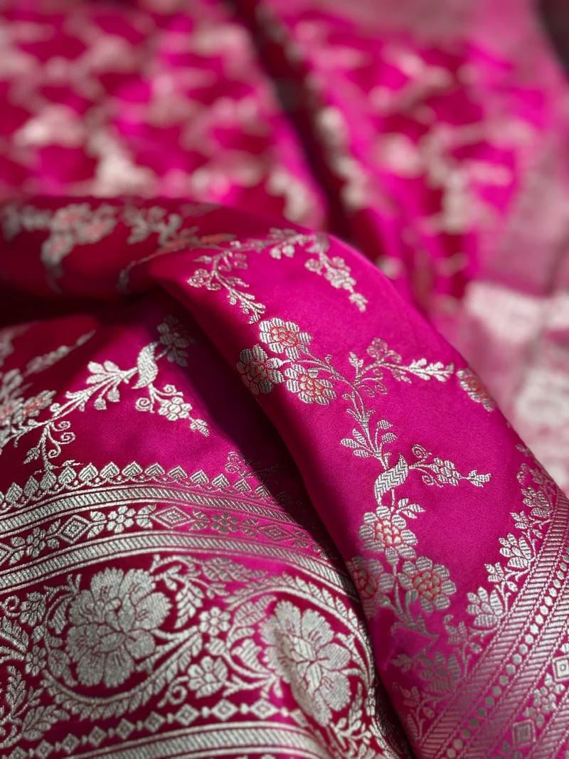 Luxurious Banarasi Silk Saree – Perfect for Weddings
