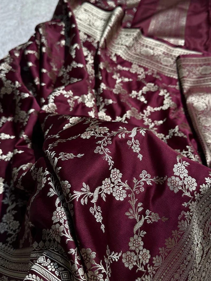 Luxurious Banarasi Silk Saree – Perfect for Weddings