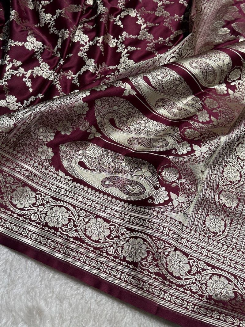 Luxurious Banarasi Silk Saree – Perfect for Weddings
