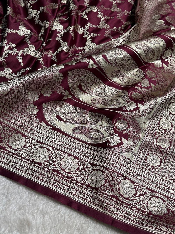 Luxurious Banarasi Silk Saree – Perfect for Weddings