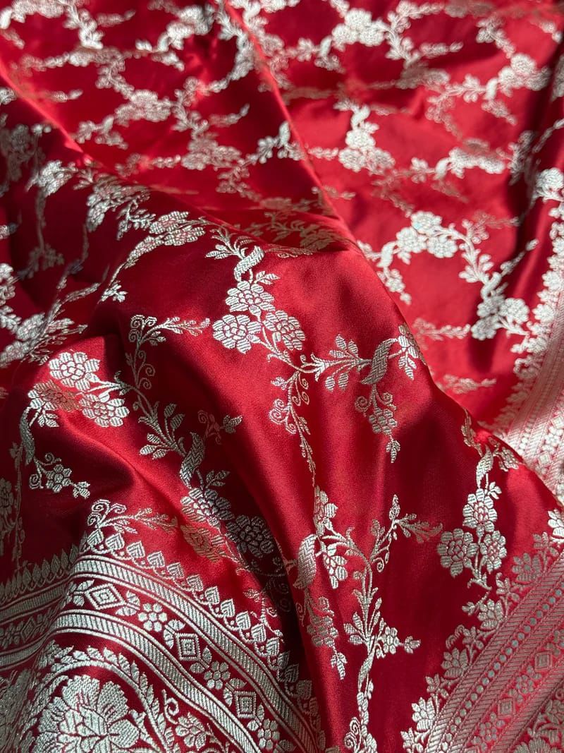 Luxurious Banarasi Silk Saree – Perfect for Weddings