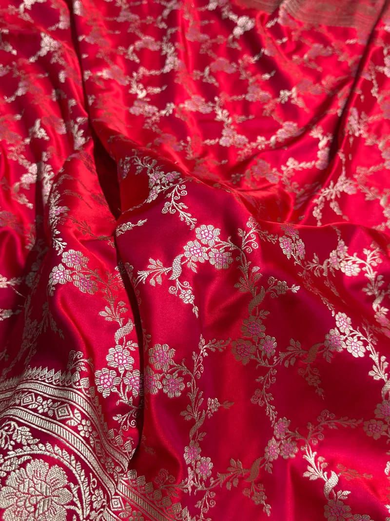 Luxurious Banarasi Silk Saree – Perfect for Weddings