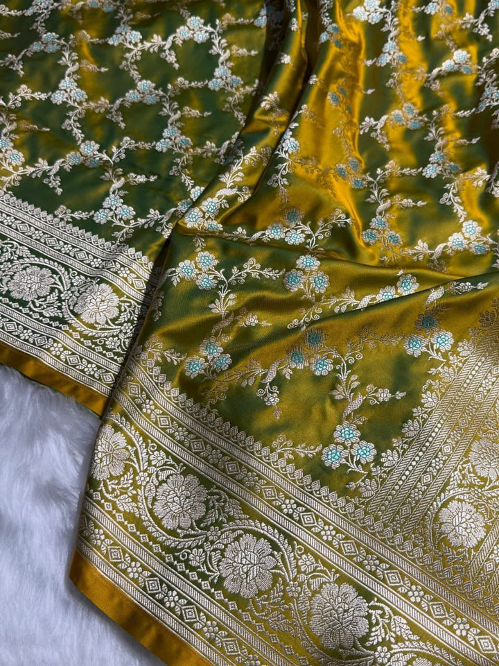 Luxurious Banarasi Silk Saree – Perfect for Weddings
