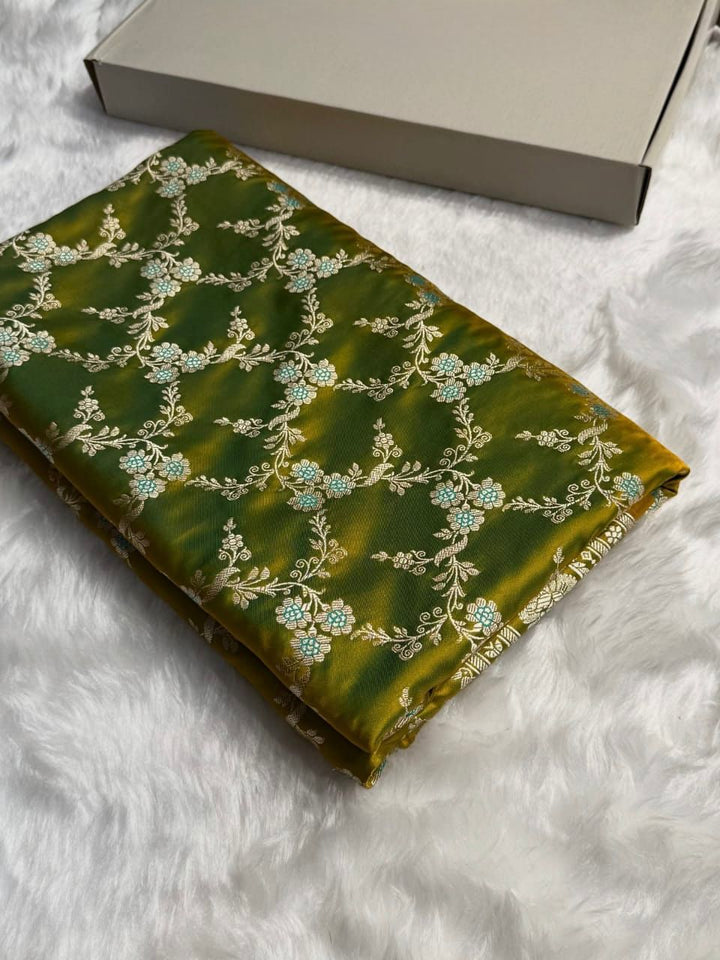 Luxurious Banarasi Silk Saree – Perfect for Weddings