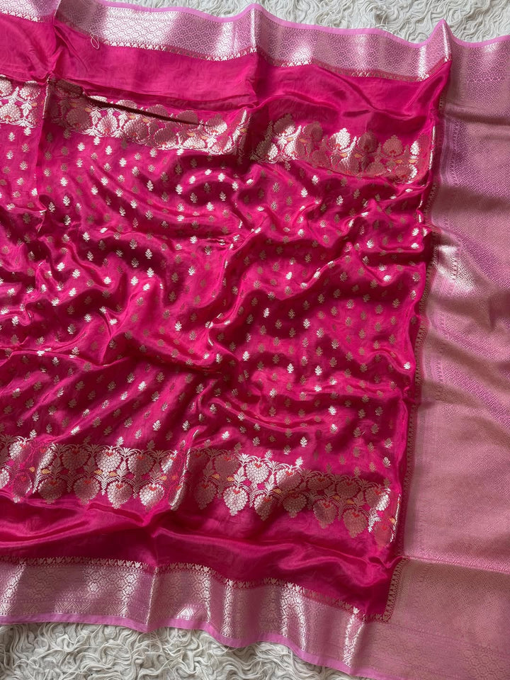 Elegant Banarasi Katan Silk Saree for Wedding Celebrations