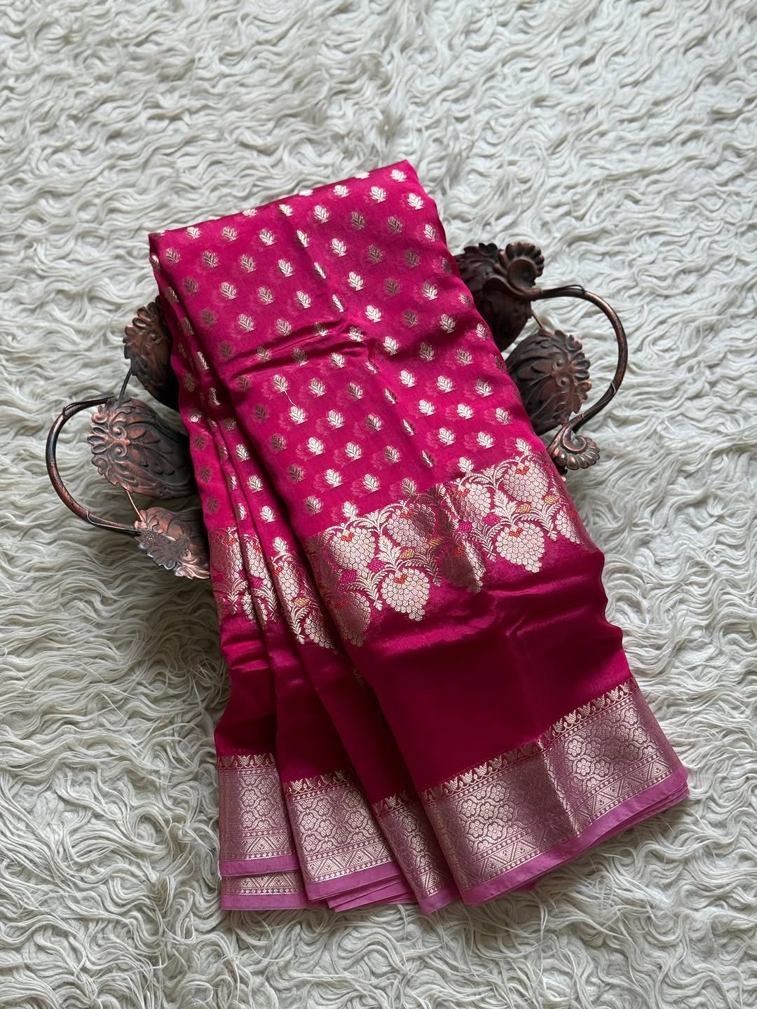 Elegant Banarasi Katan Silk Saree for Wedding Celebrations