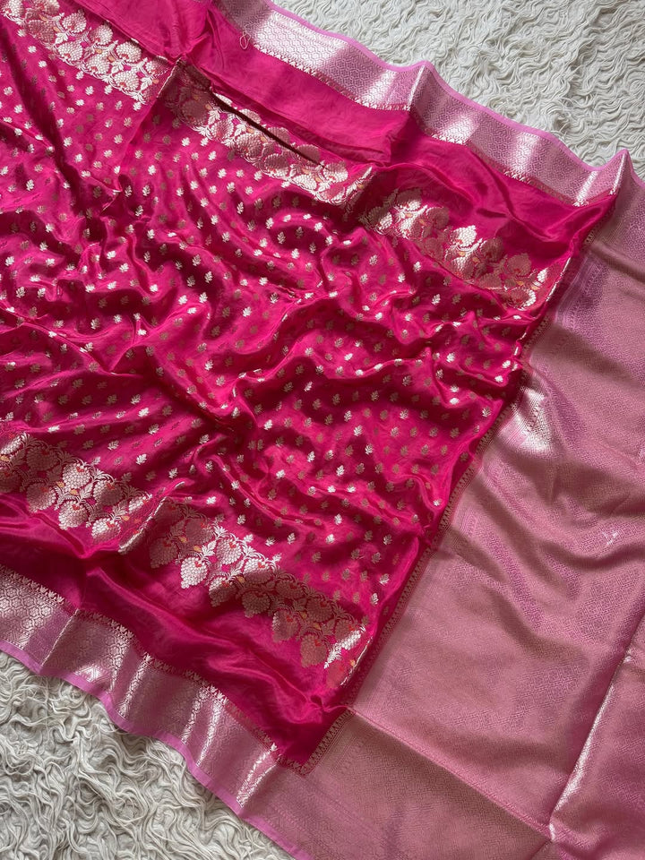 Elegant Banarasi Katan Silk Saree for Wedding Celebrations