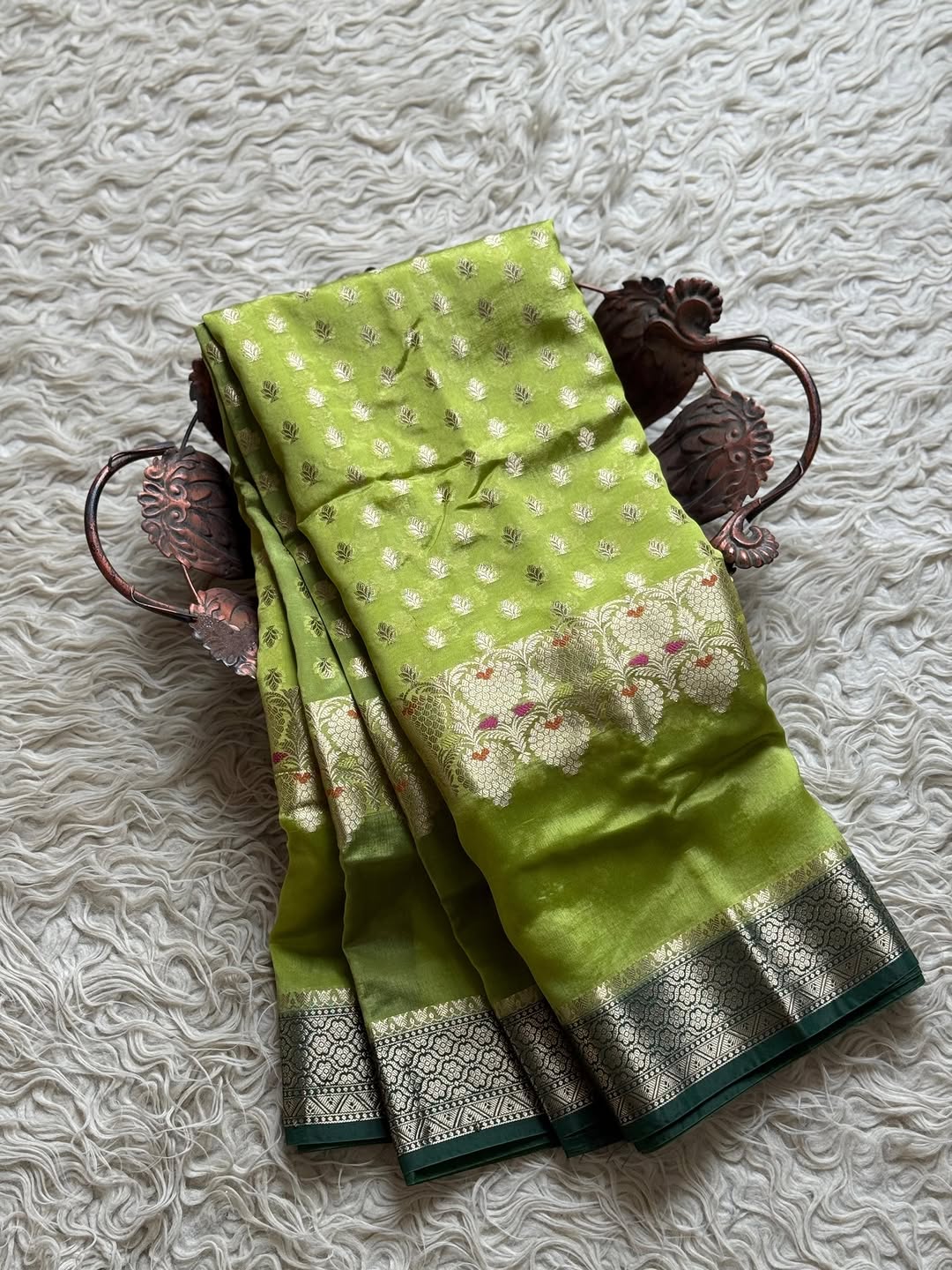 Elegant Banarasi Katan Silk Saree for Wedding Celebrations