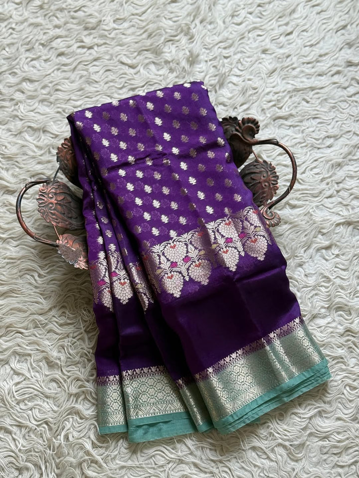 Elegant Banarasi Katan Silk Saree for Wedding Celebrations