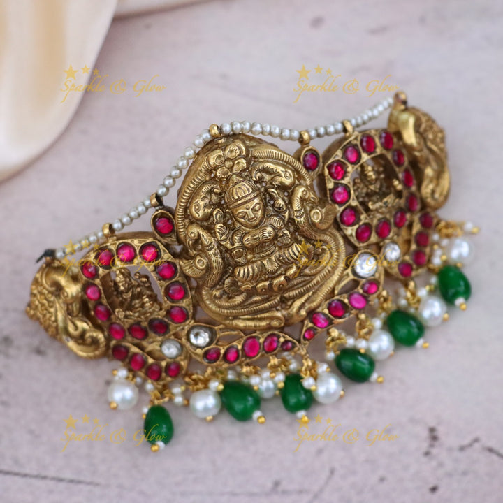 Exquisite Temple Choker Necklace for Weddings & Festive Wear