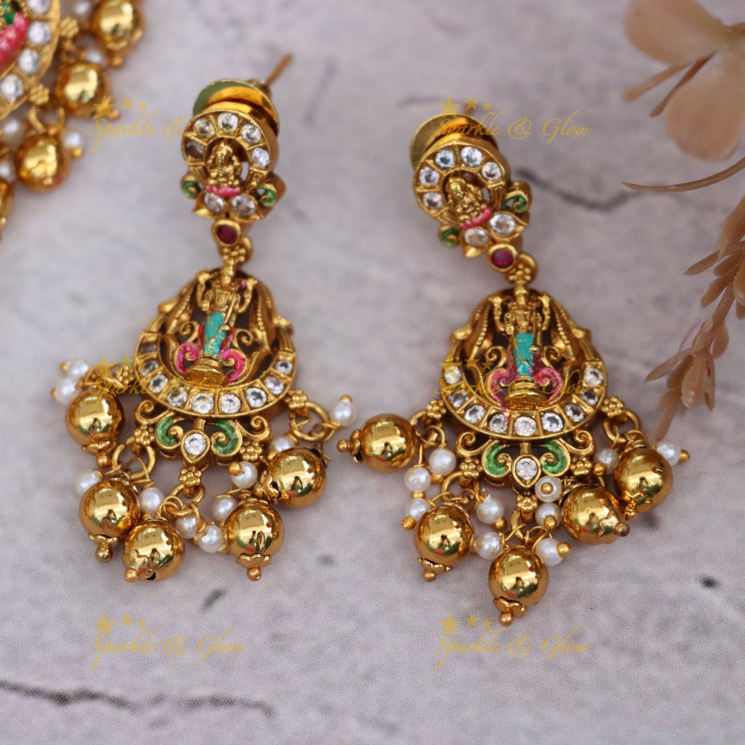 Exquisite Gold Temple Necklace for Cultural Grandeur