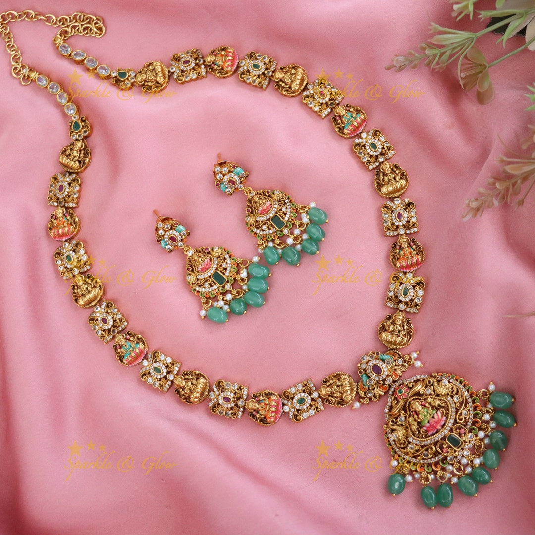 Beautiful Temple Necklace for Weddings & Celebrations