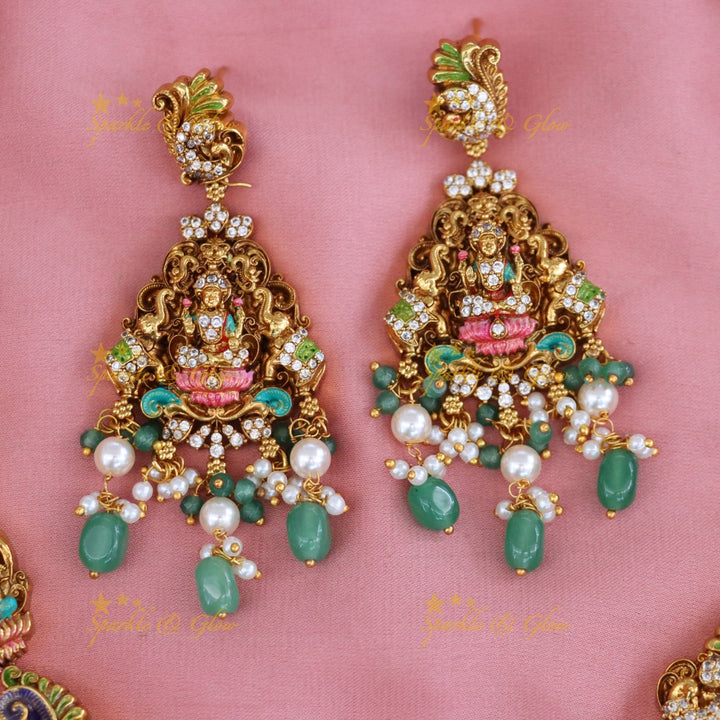 Exquisite Long Temple Necklace for Weddings