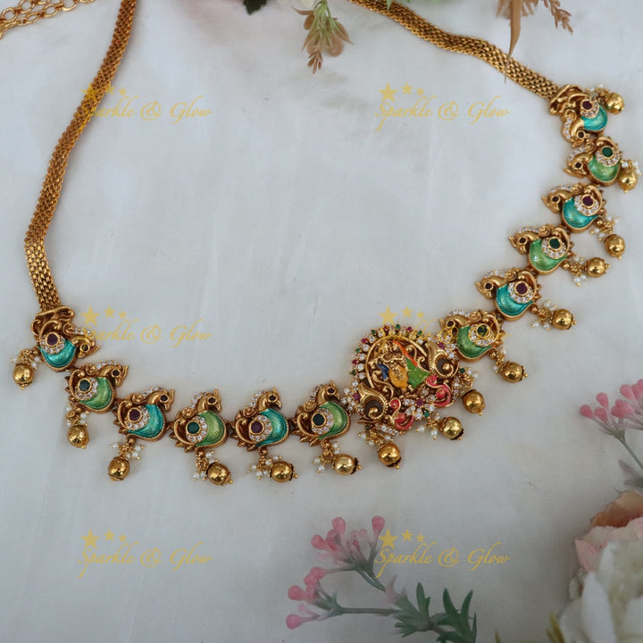 Exquisite Gold-Plated Hip Chain for Festive Celebrations