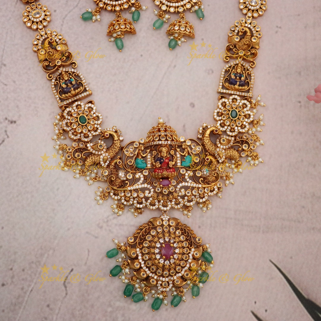 Elegant Temple Jewellery Necklace for Weddings and Festive Occasions