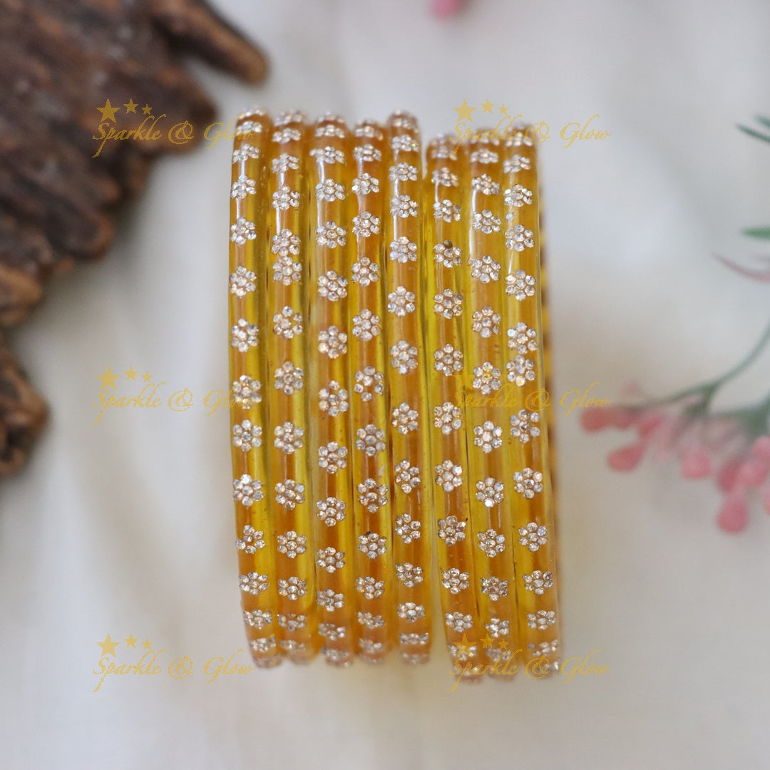 Exquisite Red & Gold Festive Bangles Set