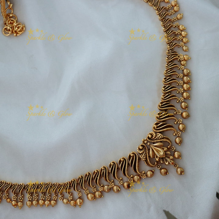 Exquisite Gold Bead Hip Chain for Weddings | Sparkle & Glow