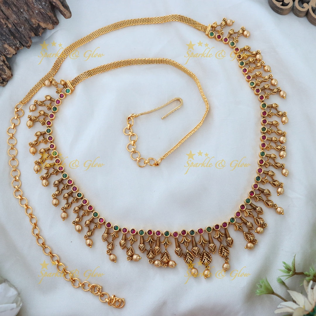 Elegant Gold Hip Chain for Weddings & Festivals