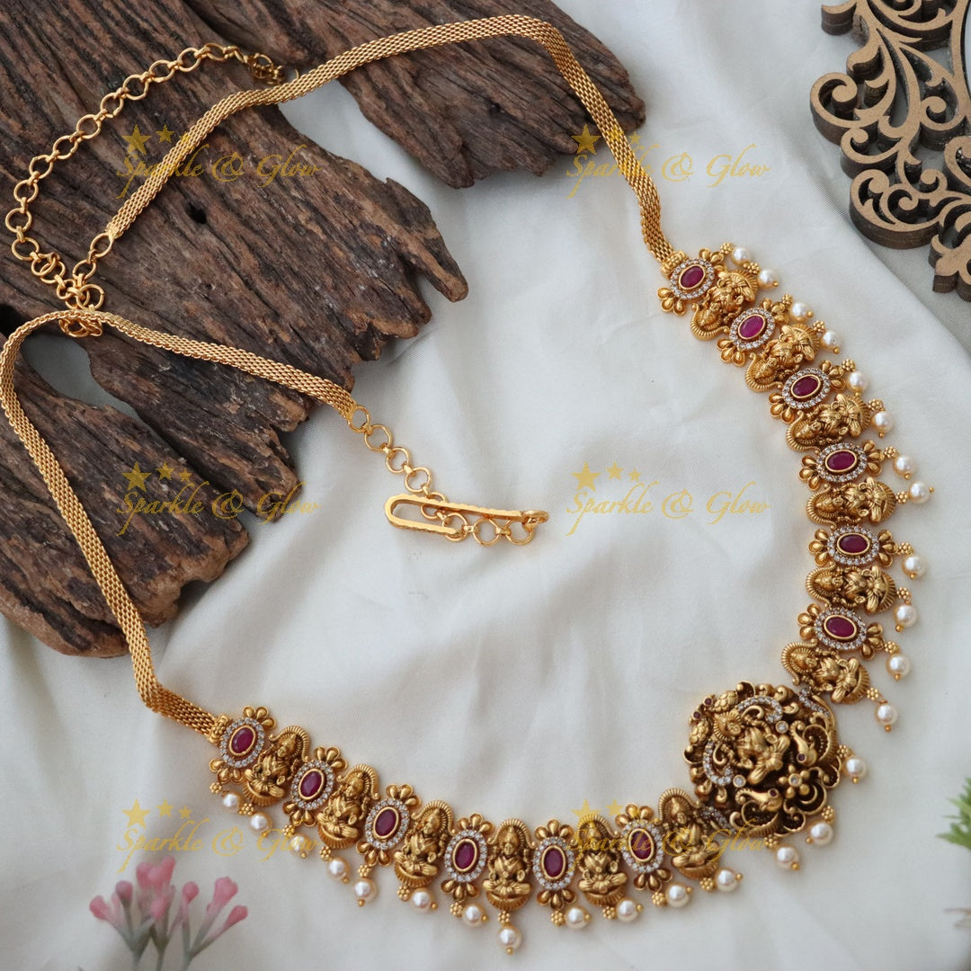 Exquisite Lakshmi Hip Chain for Weddings & Festivals