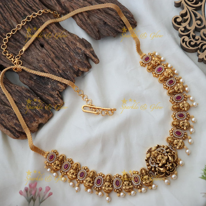Exquisite Lakshmi Hip Chain for Weddings & Festivals
