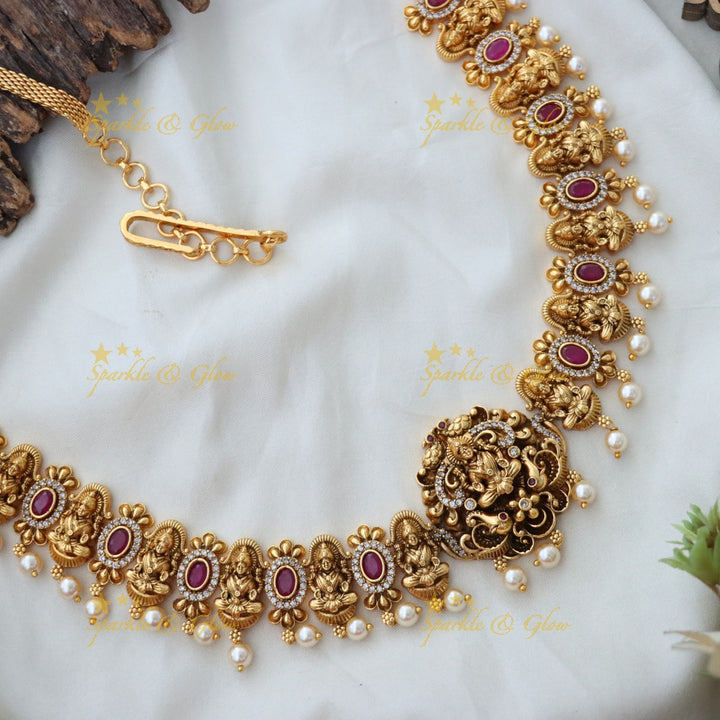 Exquisite Lakshmi Hip Chain for Weddings & Festivals