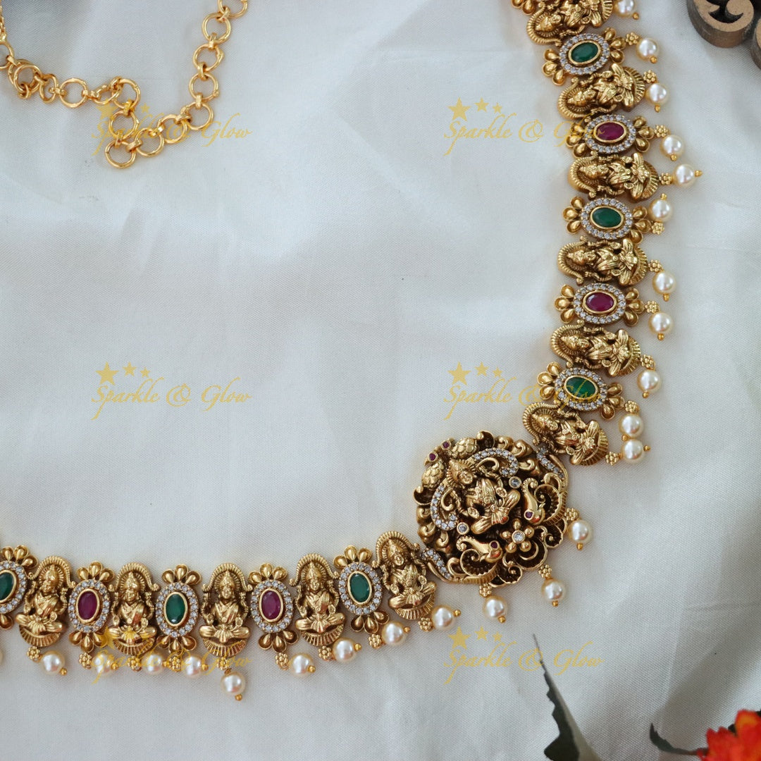 Exquisite Lakshmi Hip Chain for Weddings & Festivals