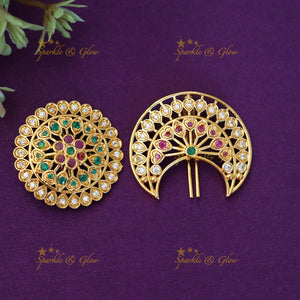 Stunning Gold Jadabilla Hair Accessory for Weddings