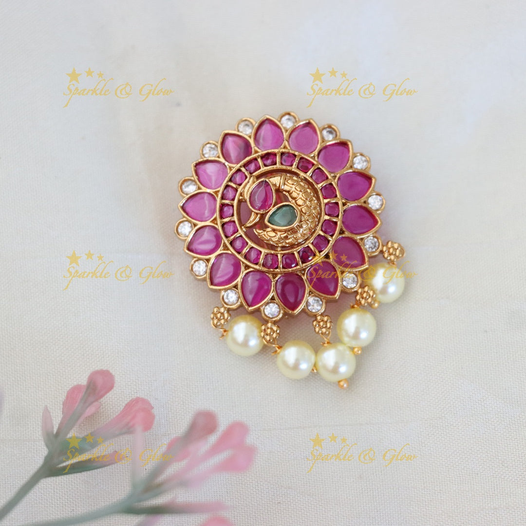 Exquisite Kemp Jadabilla Hairpin for Festive Elegance