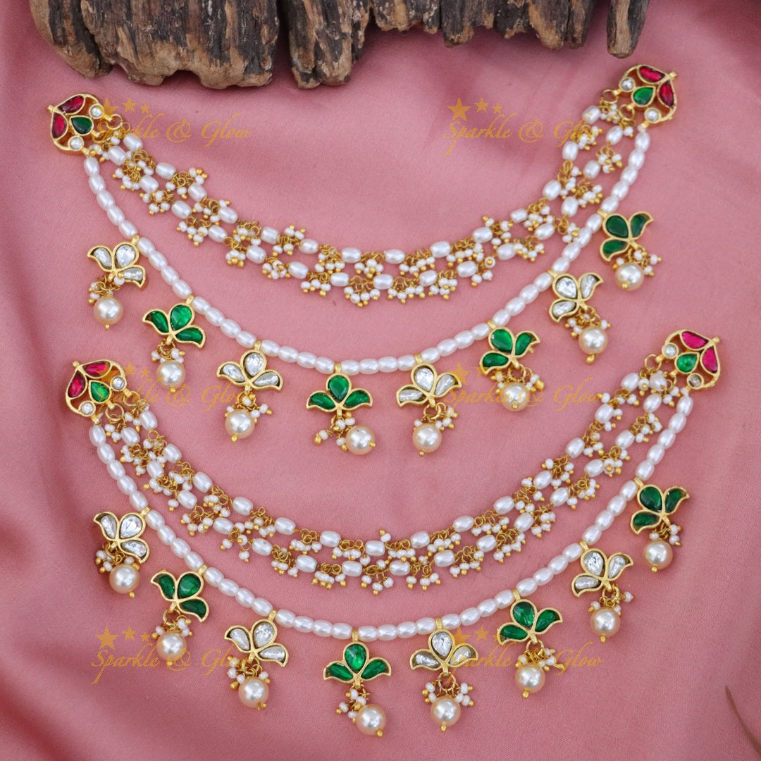 Exquisite Gold-Plated Festive Ear Chains Collection