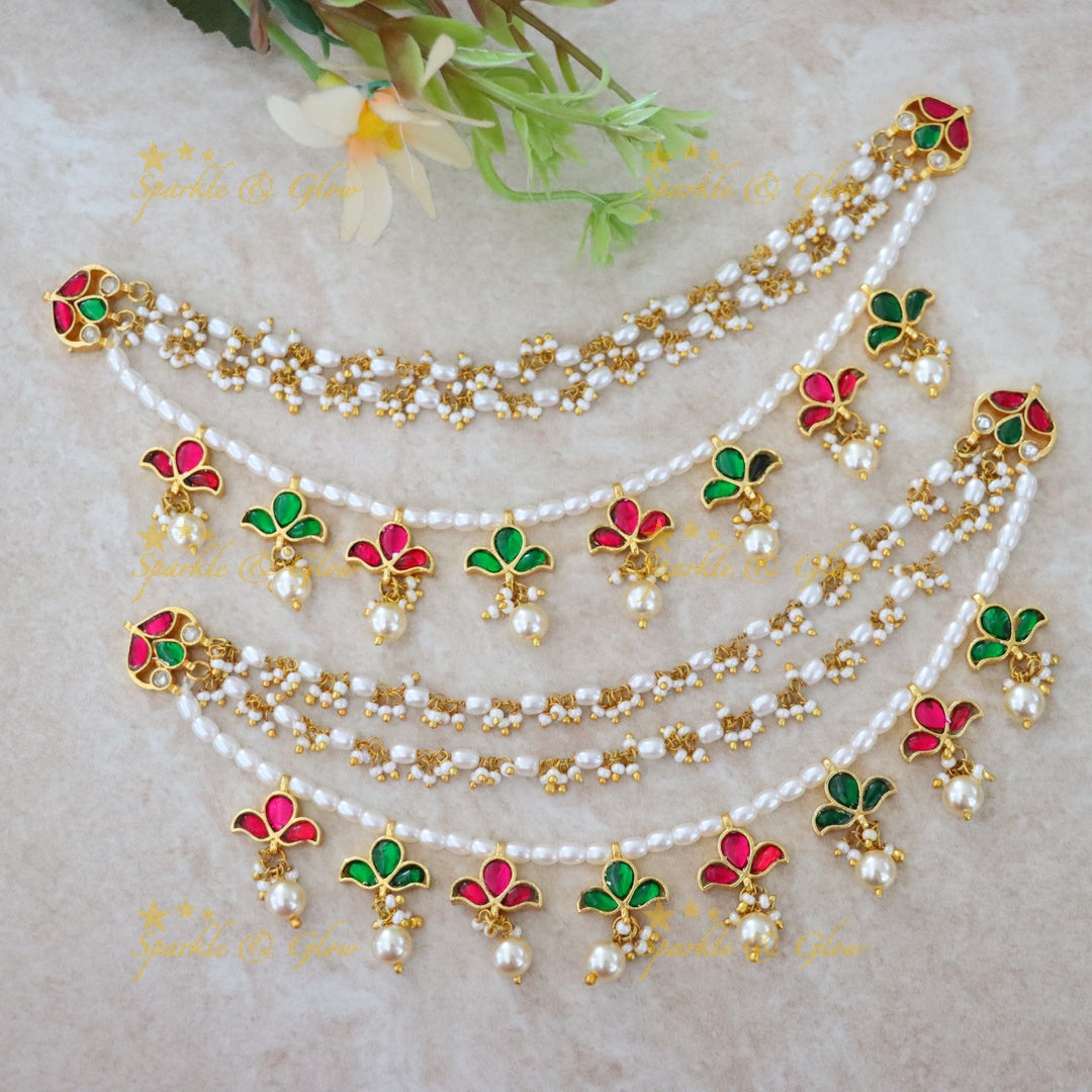 Exquisite Gold-Plated Festive Ear Chains Collection