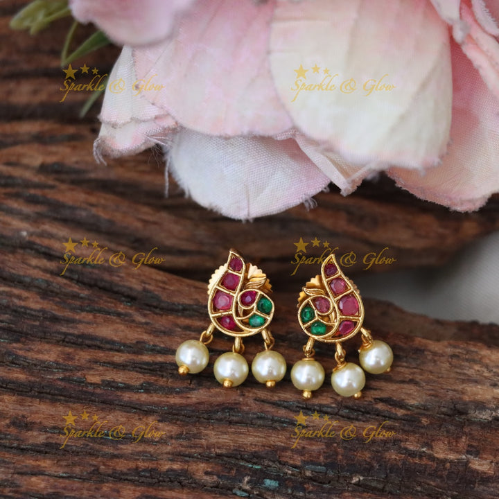 Exquisite Peacock Gold Necklace Set - Radiate Grace