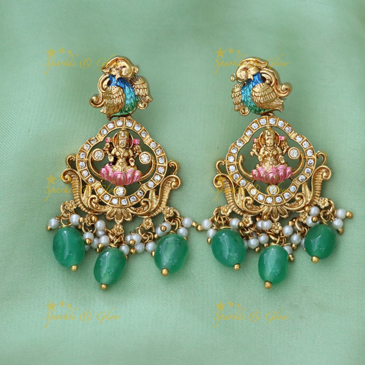 Exquisite Lakshmi Temple Necklace Set for Grand Occasions