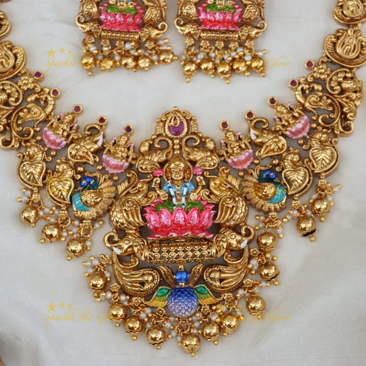 Exquisite Indian Temple Necklace - Perfect for Celebrations
