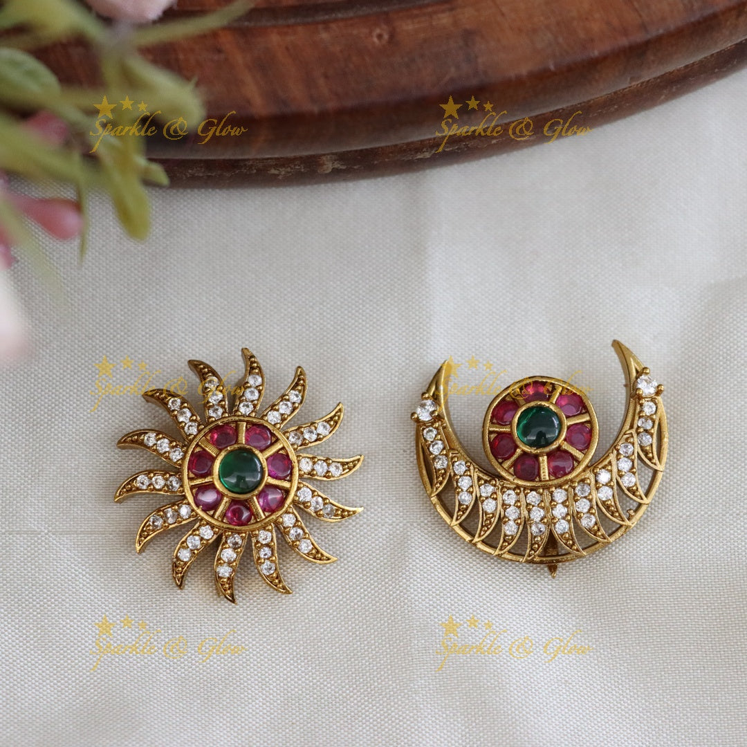 Exquisite Gold Jadabilla Hair Accessories for Weddings