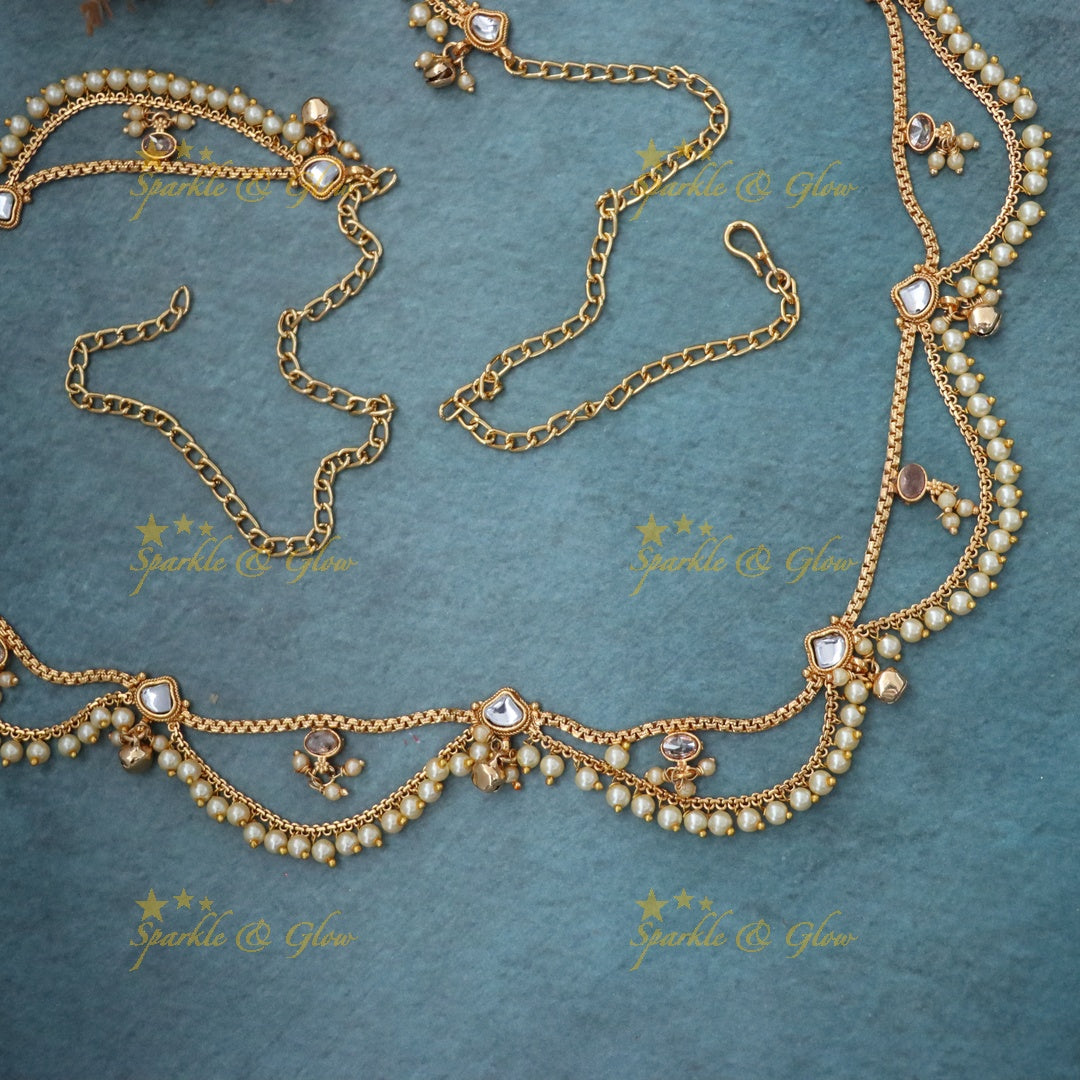 Elevate Your Bridal Look with a Gold Hip Chain