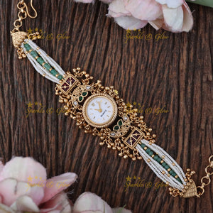 Elegant Gold Heritage Bracelet Watch - Timeless Beauty