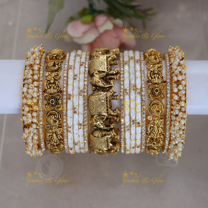 Exquisite Lakshmi Bangle Set - Perfect for Every Occasion