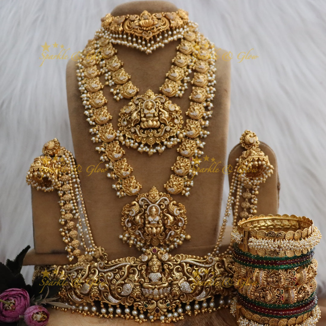 Exquisite Meenakari Bridal Set for Timeless Elegance