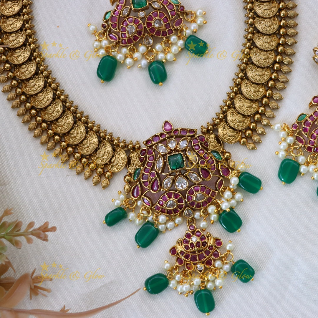 Exquisite Gold-Plated Necklace for Festive Weddings
