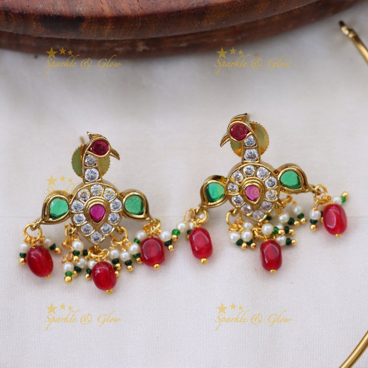 Buy Elegant Gold Plated Short Necklace Set Online