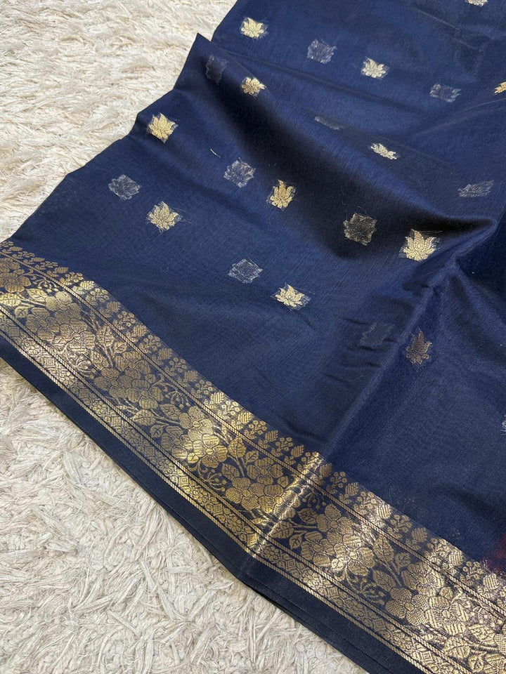 Elegant Banarasi Maheshwari Saree - Perfect for Festive Days