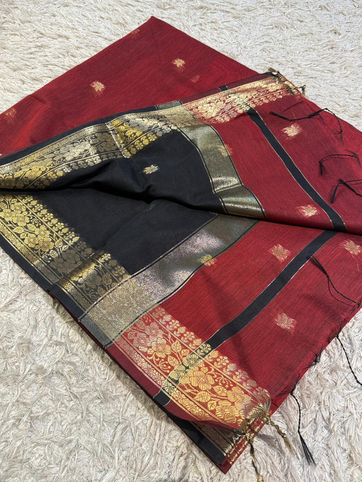Elegant Banarasi Maheshwari Saree - Perfect for Festive Days