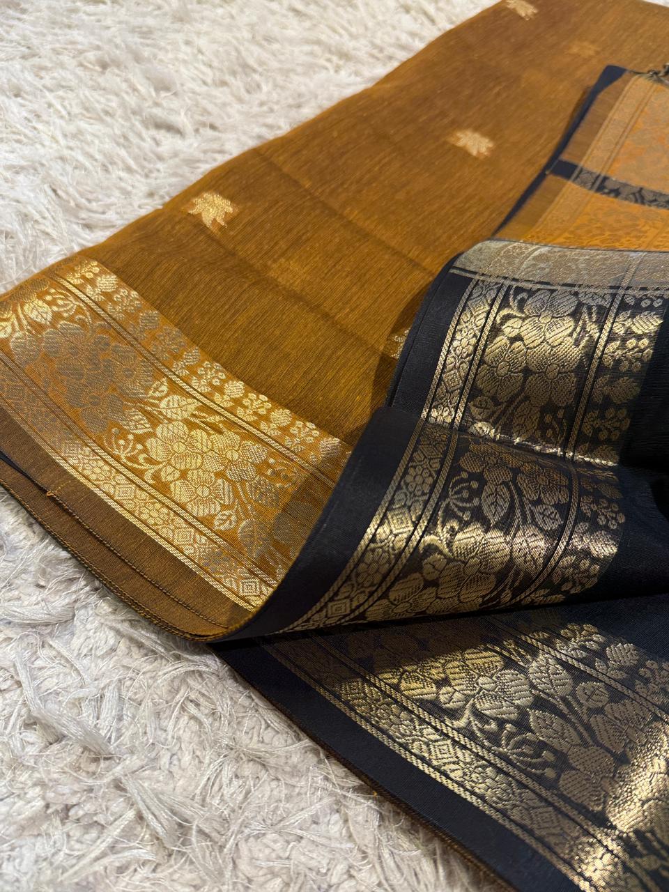 Elegant Banarasi Maheshwari Saree - Perfect for Festive Days