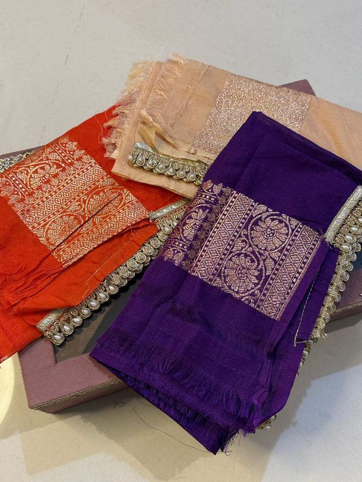 Exquisite Banarasi Tissue Silk Saree for Weddings
