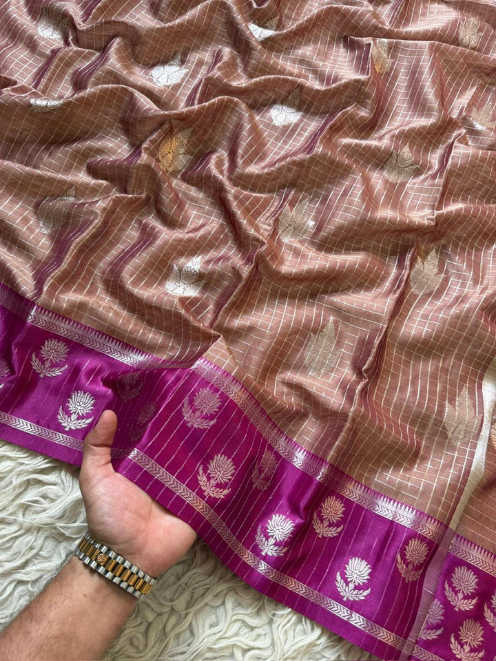 Elegant Banarasi Tissue Organza Saree for Exquisite Events