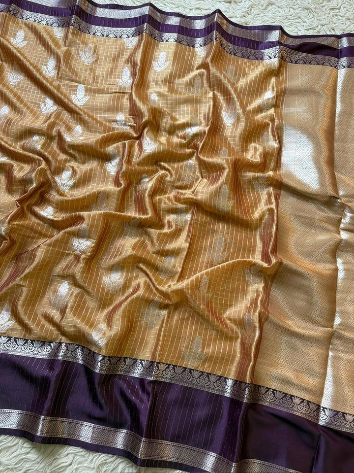 Elegant Banarasi Tissue Organza Saree for Exquisite Events