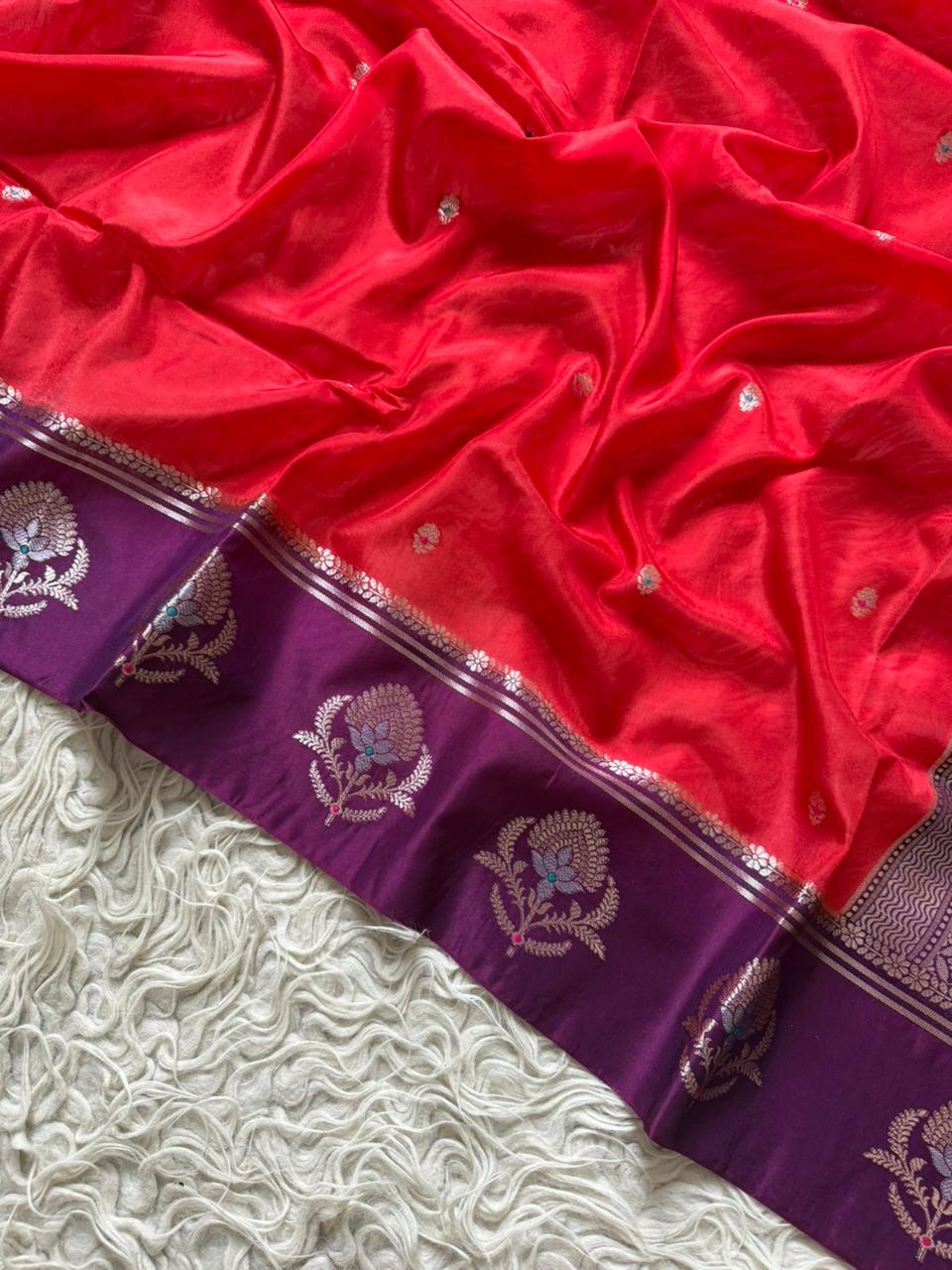 Luxurious Banarasi Silk Saree - Perfect for Weddings