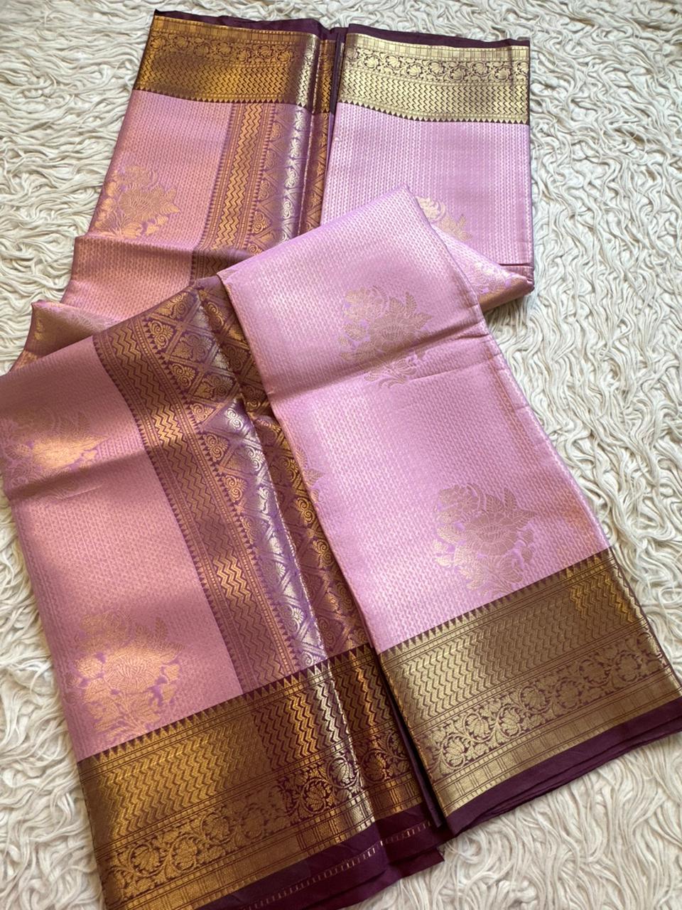 Elegant Banarasi Kanjivaram Saree for Indian Weddings