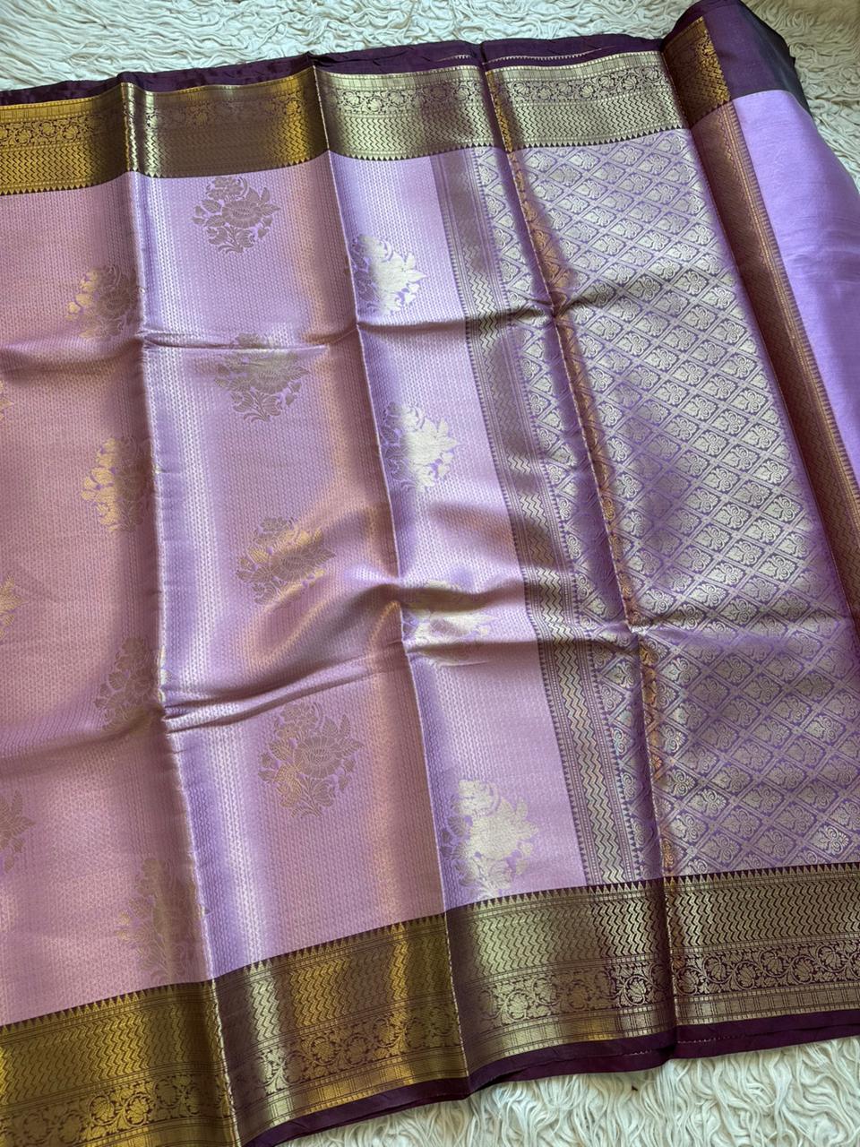 Elegant Banarasi Kanjivaram Saree for Indian Weddings