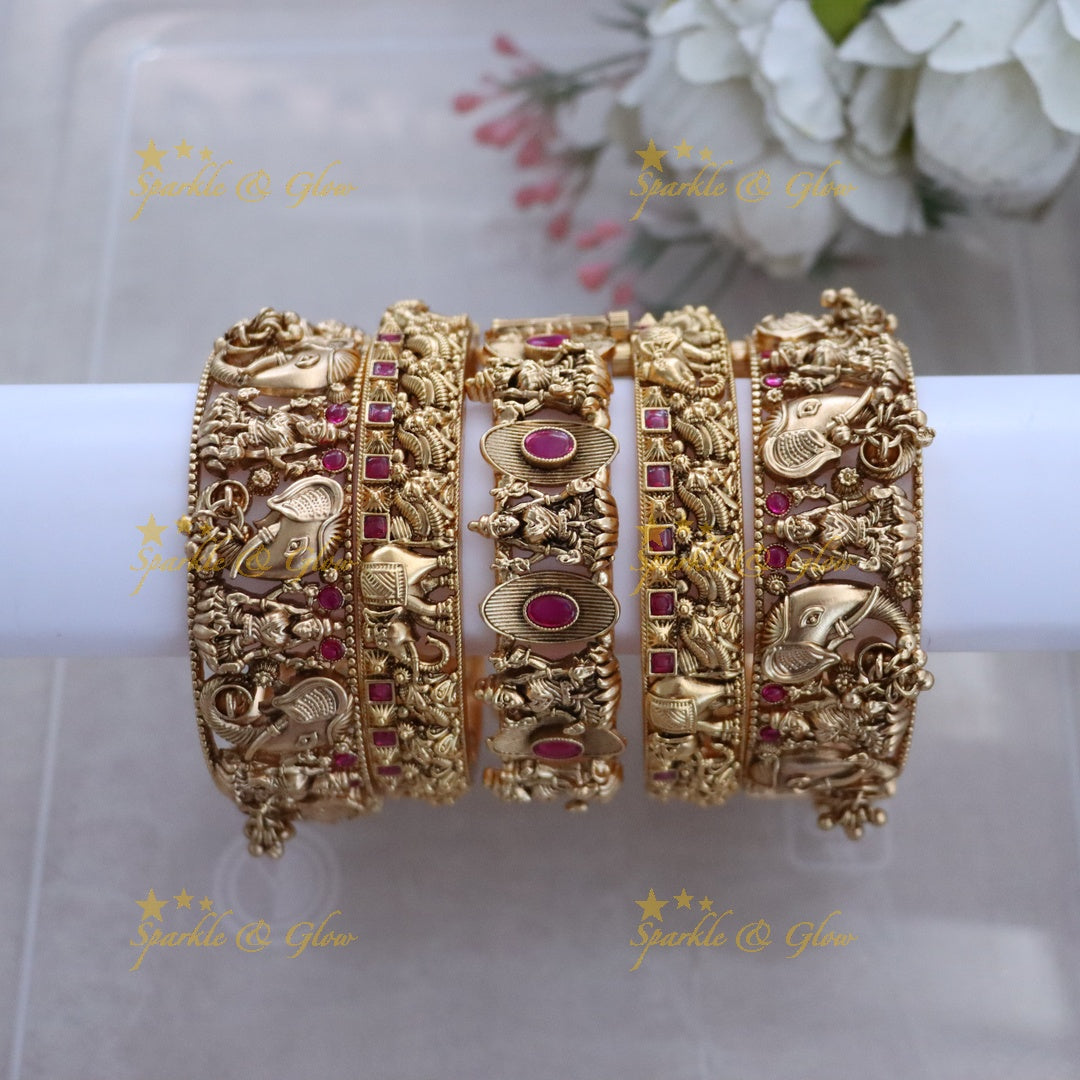 Exquisite Indian Bangle Set – Elevate Your Elegance